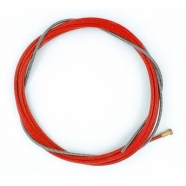 Bicha Espiral Aço Forrada 1,0/1,2mm - 5 Mts (Vermelha)