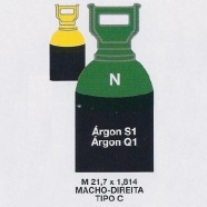 Argon S1 B50 = 10.5 m3