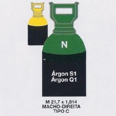 Argon Q1 B50 = 10.5 m3